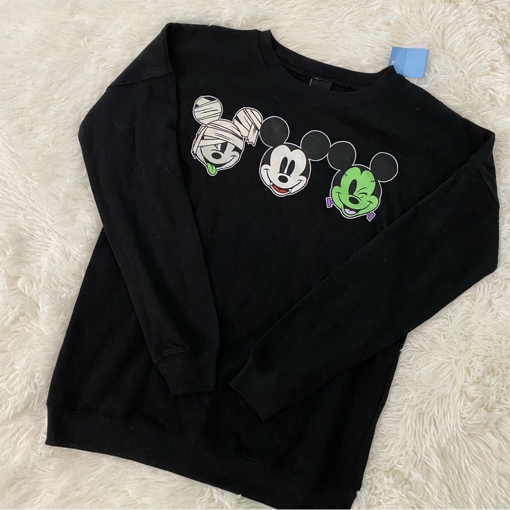 Disney Halloween Mickey Mouse Sweatshirt - Picture 2 of 5